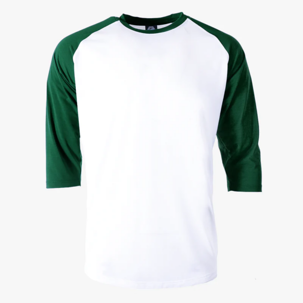 EG Pro Raglan - Green/White