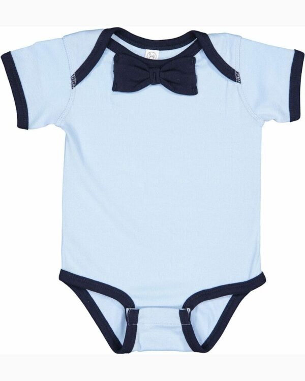 bow tie bs -Lt Blue/Navy