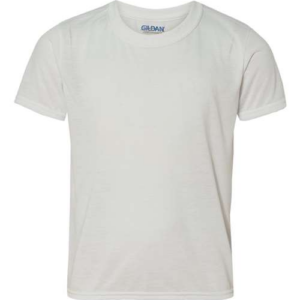 Gildan 100% Poly Shirt-White