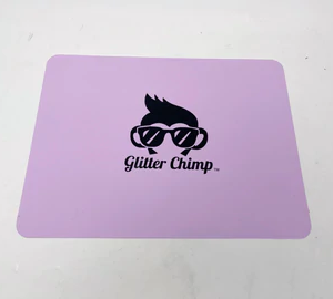 Glitter Chimp Silicone Mat - Light Purple