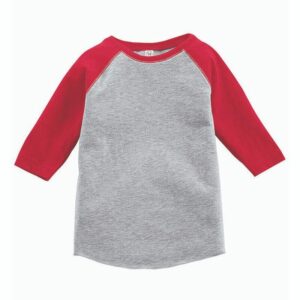 RS Toddler Jersey Raglan - Vintage Red