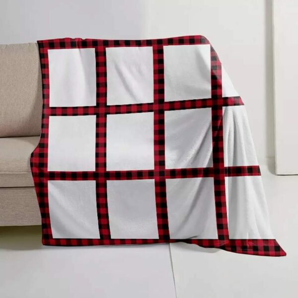 Buffalo Plaid 9 panel blanket