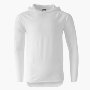 Droptail Hoodie- White