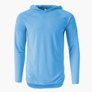 Droptail Hoodie- Light Blue