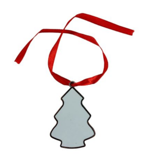 Metal Tree sublimation ornament