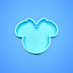 Girl Mouse - Silicone Mold - Keychain