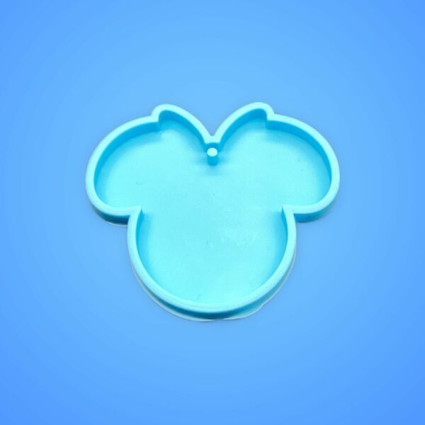 Girl Mouse - Silicone Mold - Keychain