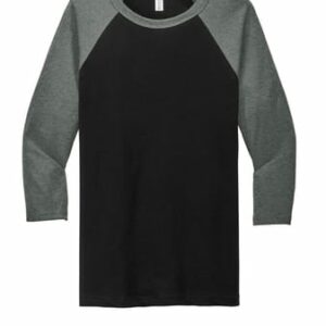 BC Raglan- Grey/Black