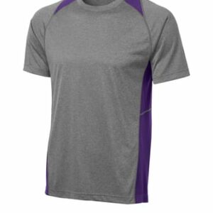 CB Poly T-VtgHthr/Purple
