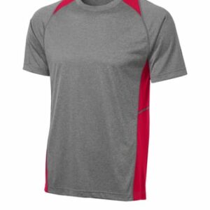 CB Poly T-VtgHthr/TrRed