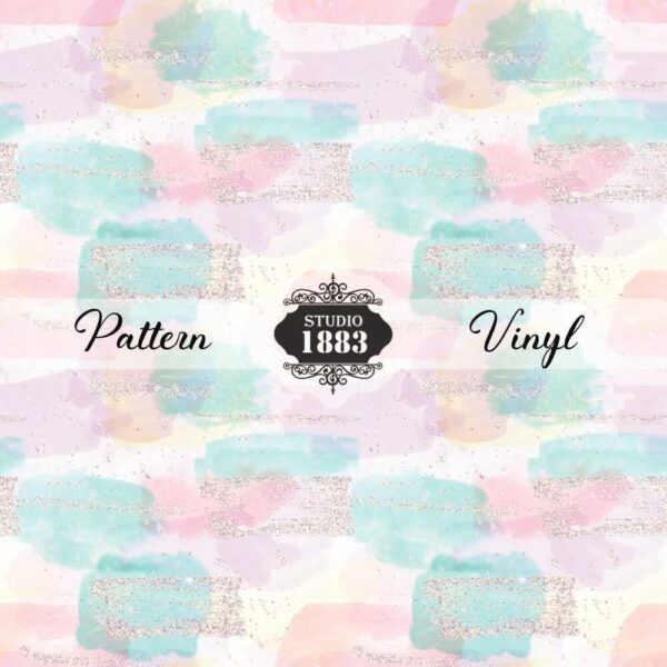 Pastel Swipes-Pattern Vinyl