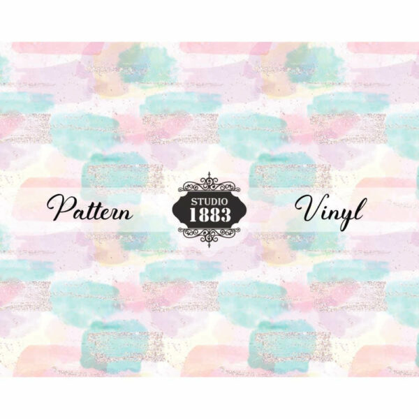 Pastel Swipes-Pattern Vinyl - Image 2