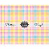 Pastel Plaid-Pattern Vinyl - Image 2
