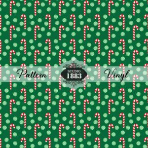 Peppermint Paradise-Pattern Vinyl