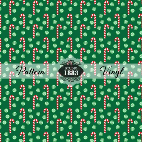 Peppermint Paradise-Pattern Vinyl