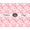 Pink Floral-Pattern Vinyl - Image 2