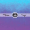 Purple Blue Watercolor-Pattern Vinyl