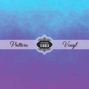 Purple Blue Watercolor-Pattern Vinyl