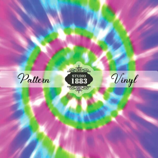 Purple Tie Dye-Pattern Vinyl