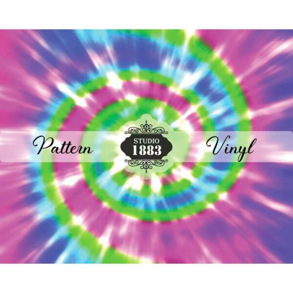 Purple Tie Dye-Pattern Vinyl - Image 2