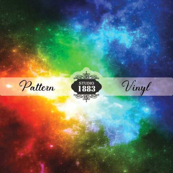 Rainbow Nebula-Pattern Vinyl