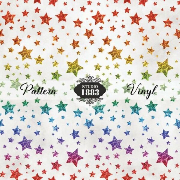 Rainbow Of Stars-Pattern Vinyl
