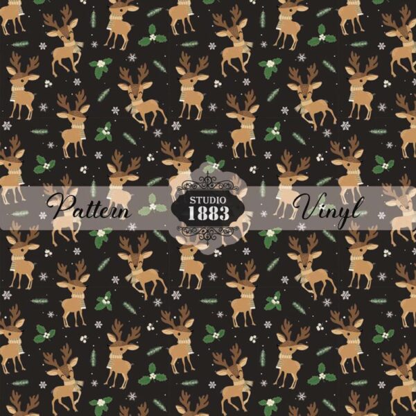 Reindeer-Pattern Vinyl