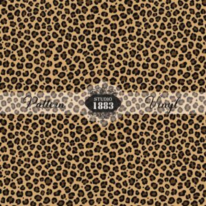Small Brown Leopard-Pattern Vinyl