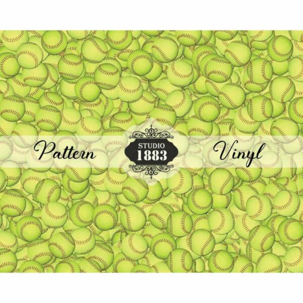 Softballs-Pattern Vinyl - Image 2