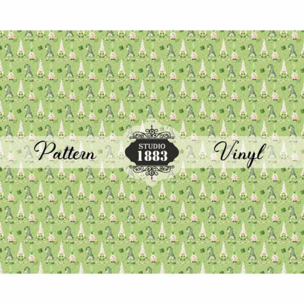 St Patrick Gnome-Pattern Vinyl - Image 2