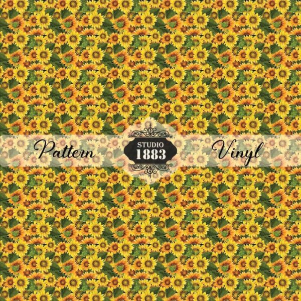 Sunflowers-Pattern Vinyl