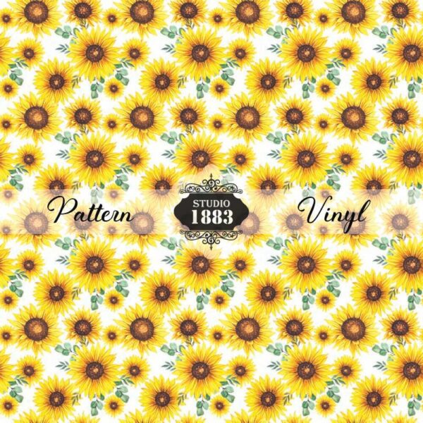 Sunflowers-A-Plenty-Pattern Vinyl