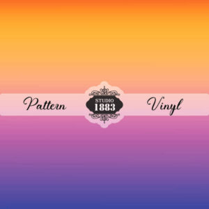 Sunset Gradient-Pattern Vinyl