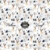 White Reindeer-Pattern Vinyl - Image 2