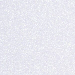 Rainbow White Glitter HTV