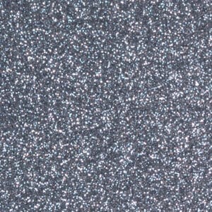 Black Silver Glitter HTV