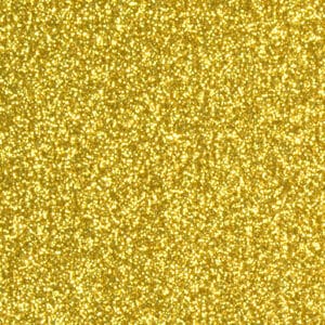 Gold Glitter HTV