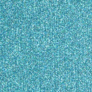 Mermaid Blue Glitter HTV