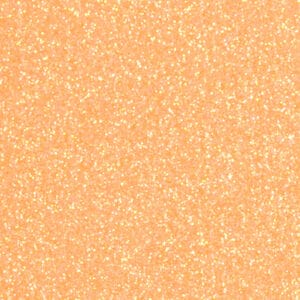 Neon Orange Glitter HTV