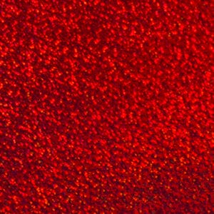 Red Holographic HTV