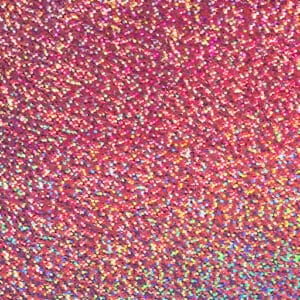 Light Pink Holographic HTV