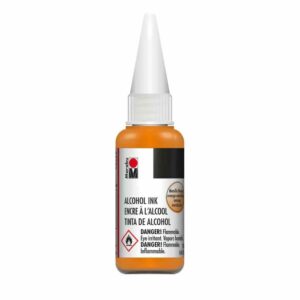 Marabu Alcohol Ink-713-Metallic Orange