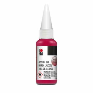 Marabu Alcohol Ink-732-Metallic Red