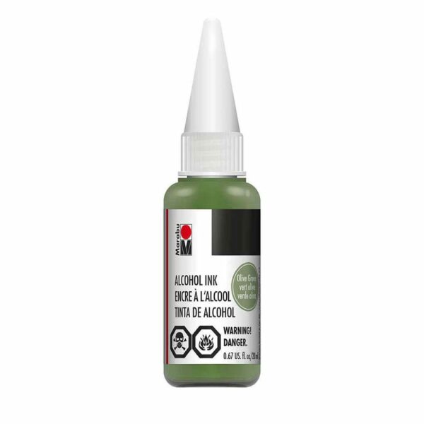 065-Olive Green Alcohol Ink