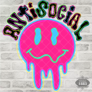 T424-Antisocial smiley